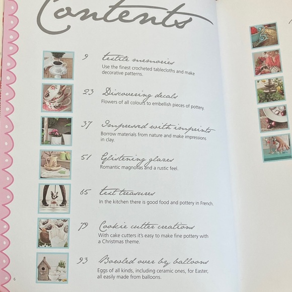 Handmade Pottery at Home Book - simple creations to make on your kitchen table - Picture 4 of 16